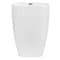 Streamline 23.6 in. Solid Surface Resin Freestanding Basin In Glossy White K-1680-24 - alternate 1
